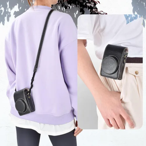 Miniatura 6 de Rieibi Funda para cámara Sony ZV1F/ZV1/Ricoh GR IV/IIIx/Ricoh III II/Fujifilm X-Half/X-HF1/Panasonic LX9 LX10 LX15/Canon G7X III / G7X II / SX740 HS