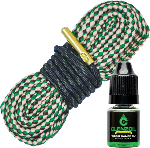 Miniatura 15 de CLENZOIL Field & Range Cobra Bore Cleaner Gun Barrel Cleaning Tool Brass Brush Embedded in Cotton Bore Rope