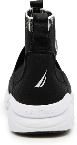 Miniatura 3 de Nautica Zapatos deportivos Silas de caña alta para niños con soporte mejorado para el tobillo, disponibles en tallas para niños grandes, niños