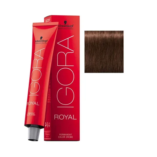 Miniatura 5 de Schwarzkopf - Tinte permanente para el cabello Igora Royal 6-88, rubio rojo extra oscuro, 2.1 onzas