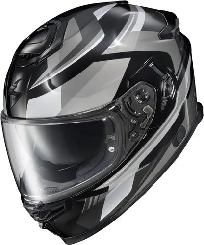 Miniatura 2 de ScorpionEXO Eclipse - Casco de motocicleta de cara completa con escudo listo para Pinlock, bolsillos para altavoces listos para Bluetooth, serie