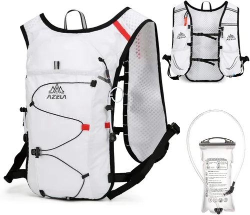 Miniatura 17 de TRIWONDER Mochila de hidratación para correr, chaleco de agua ligero para hombres y mujeres, paquete de agua de hidratación para ciclismo, correr