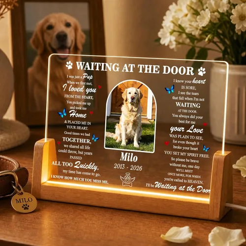 Miniatura 8 de Placa de luz conmemorativa personalizada con foto, regalo de condolencias personalizado por la pérdida de mamá, papá o ser querido, recuerdo