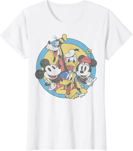 Miniatura 17 de Disney Camiseta retro de Mickey and Friends Group Shot