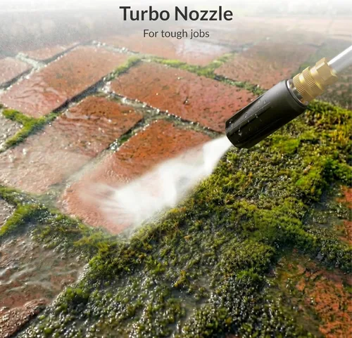 Miniatura 8 de Giraffe Tools Crossfalls - Lavadora a presión retráctil máxima, 3000 PSI, 1.45 GPM, motor de inducción de 1800 W, lavadora de energía eléctrica
