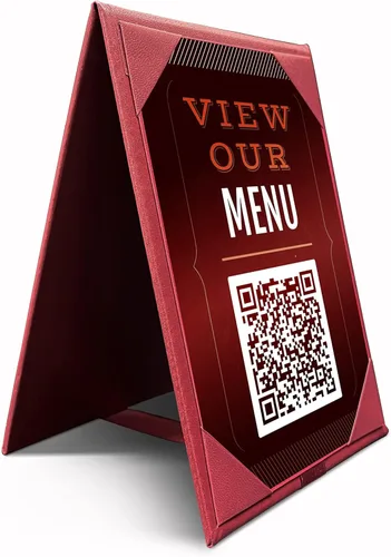 Miniatura 15 de Goodsmart Columbia Casebound - Fundas para menú de restaurante, paquete de 5, color negro, de piel sintética de alta calidad, 8.5 x 11 pulgadas, 1