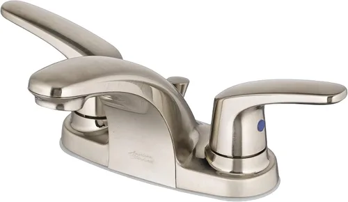Miniatura 3 de American Standard 7075200.295 Colony Pro - Grifo de baño con dos manijas (1.2 GPM, níquel satinado)