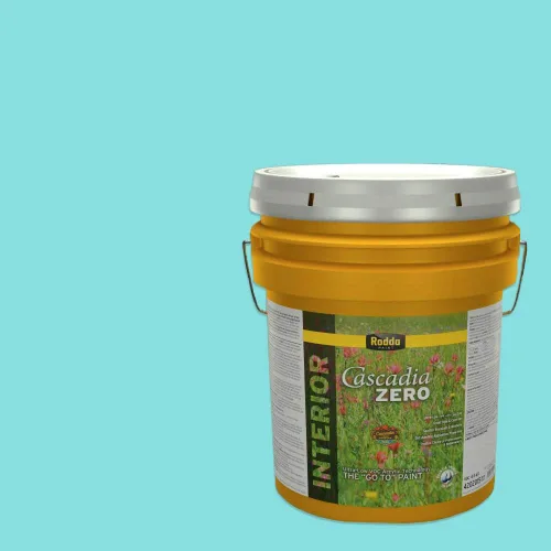 Miniatura 44 de Rodda Paint CASCADIA XL - Pintura satinada e imprimación para exteriores en uno, cuarto de galón, idea abstracta