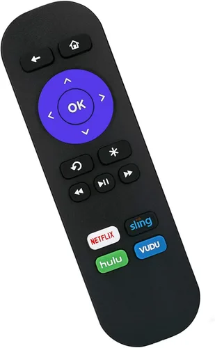 Miniatura 5 de Mando a distancia reemplazado para Roku 1 2 3 4 HD LT XS XD Roku Express 3900R Premiere 4620XB 4210XB 3900R 2500R 2700R 2450XB con botones de acceso