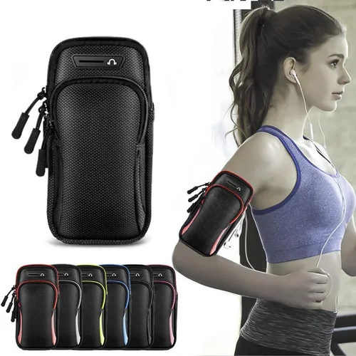 Miniatura 7 de Brazalete deportivo para correr, soporte para teléfono celular, bolsa para Samsung Galaxy S25 Ultra S24 S23 S22 S21 Plus FE A16 A15 A14 A13 A03s
