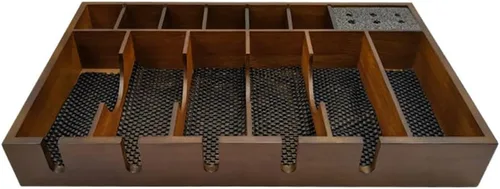 Beaupretty Tijeras eléctricas, caja de almacenamiento de herramientas para el cabello, organizador de peluquería con gran capacidad, 17.91 x 11.02 x