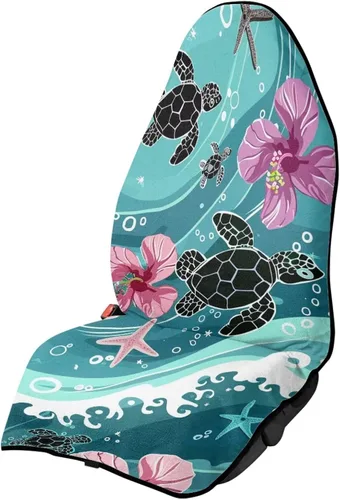 Miniatura 25 de Fundas de Asiento de Coche con Diseño de Sudadera de Girasol y Bandera Estadounidense para Coche, Camión, SUVs, Protector de Asiento Impermeable