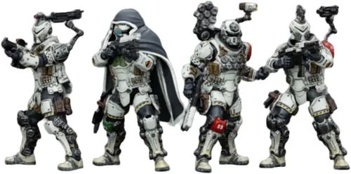 Miniatura 4 de JoyToy 1/18 - Juego de 4 figuras de acción de mecha, fuerzas expedicionarias de dolor, 9ª legión, compañía de asalto, sargento mayor, asaltante