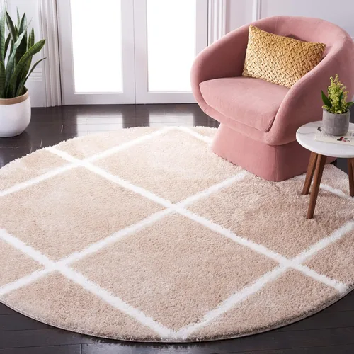Miniatura 38 de SAFAVIEH Tahoe Shag Collection - Alfombra para pasillo, 2 x 9 pies, diseño de enrejado, no desprende pelusa y de fácil cuidado, 1.2 pulgadas