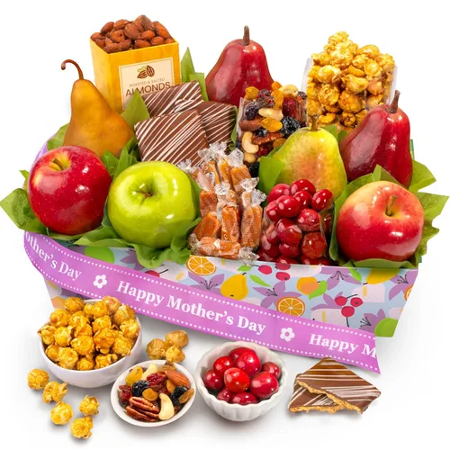 Miniatura 12 de A Gift Inside Get Well Soon Orchard Delight Fruta y Gourmet - Canasta de Regalo