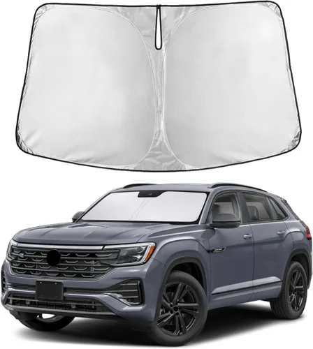 Miniatura 66 de Autovir Parasol para parabrisas Rivian R1S 2022-2024 2025 2026, parasol para ventana delantera, protección UV, bloqueador de calor, accesorios