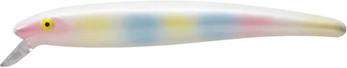 Miniatura 47 de Bomber Señuelos Long A Slender Minnow Jerbait Señuelo de Pesca a rayas (Baby Striper)