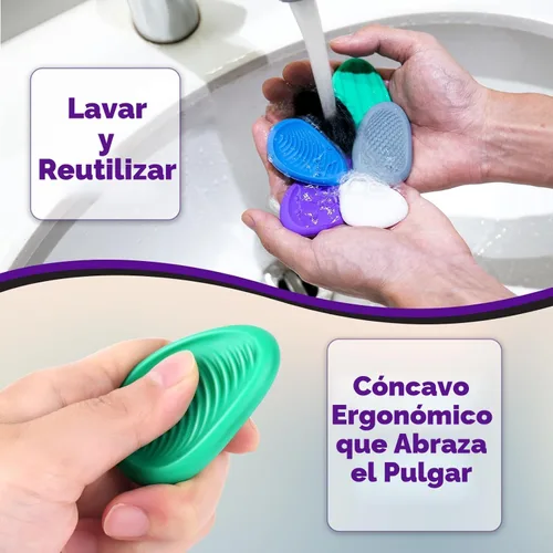 Miniatura 7 de Juguetes Fidget para Adultos de Piedra Sensorial: Paquete de 6 Piedras de Preocupación Texturizadas para Niños Autistas para Calmarse - Juguetes