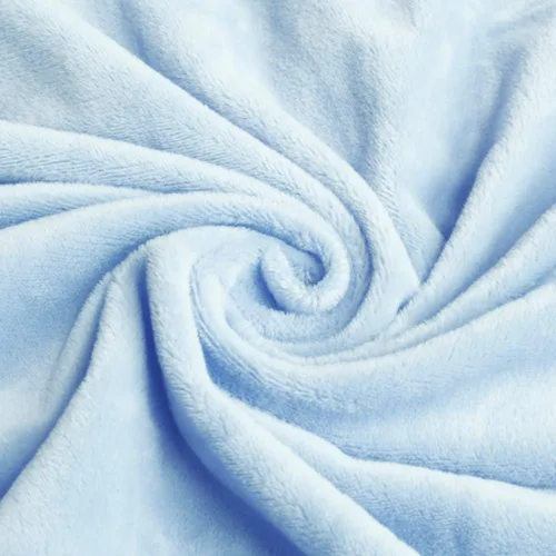 Miniatura 4 de TL Care Heavenly Soft - Sábana bajera ajustable de felpilla para cuna de 24 x 38 pulgadas, cálida y acogedora, color azul, para niños y niñas, se