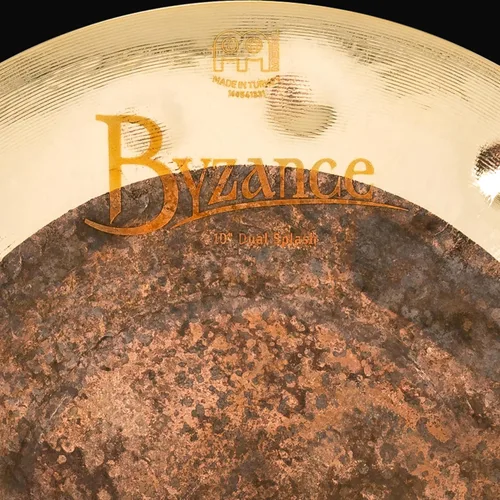 Miniatura 5 de Meinl Cymbals Byzance - Doble chapoteo de 10 pulgadas, fabricado en Turquía, bronce B20 martillado a mano, 2 años de garantía, B10DUS, pulgadas
