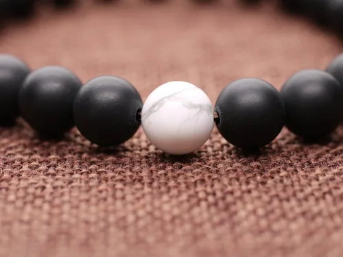 Miniatura 5 de COAI Pulseras a juego de piedra de ónix de larga distancia