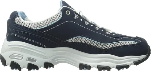 Miniatura 6 de Skechers D'Lites-Life Saver - Tenis de espuma viscoelástica con cordones para mujer