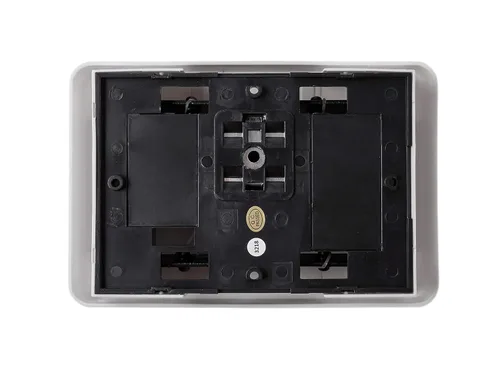 Miniatura 6 de Newhouse Hardware CHM3DCOVER Tapa para timbre de puerta, solo cubierta, se adapta a la mayoría de los modelos Nutone, Blanco