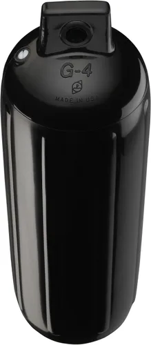 Miniatura 2 de Guardabarros Polyform serie G para lancha, Negro