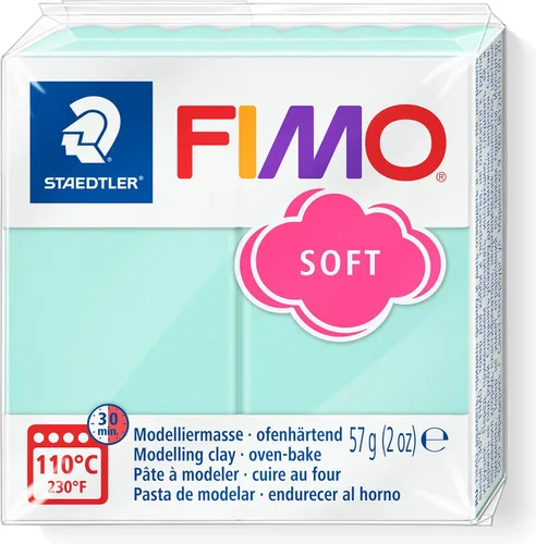 Miniatura 19 de Staedtler FIMO 8020-42 - Arcilla de polímero suave para hornear, para joyería, escultura, manualidades, mandarina