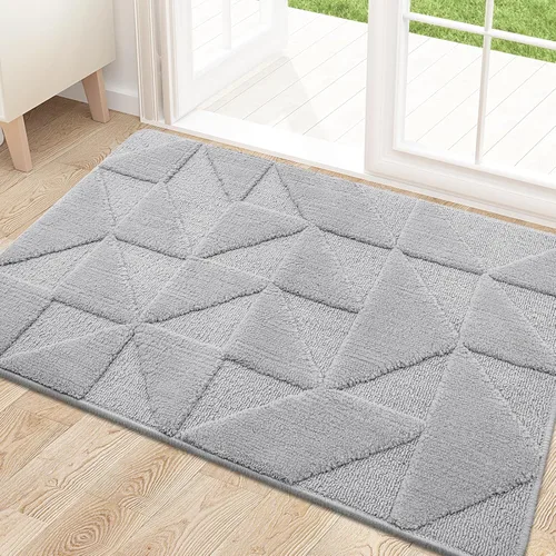 Miniatura 33 de OLANLY Tapetes para Puerta para Interiores, Antideslizantes, Absorbentes, Resistentes a la Suciedad, Tapete de Entrada Lavable, Tapete de Entrada