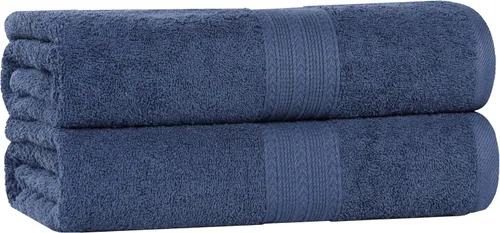 Miniatura 55 de Superior Juego de 6 toallas de mano de algodón ecológico, toallas pequeñas para spa, hotel, baño de invitados, cocina, secado rápido, suave