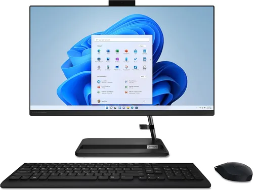 Lenovo IdeaCentre AIO 3 AMD - Computadora todo en uno, pantalla FHD de 24 pulgadas, procesador Ryzen 5 5500U, 16 GB de RAM, SSD de 512 GB, unidad