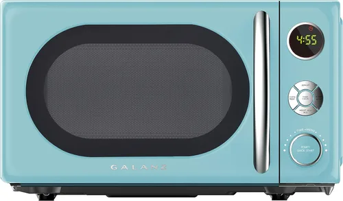 Miniatura 14 de Galanz - Horno microondas retro GLCMKZ09GNR09, funciones de cocción y recalentamiento automáticos, descongelación e inicio rápido, fácil limpieza
