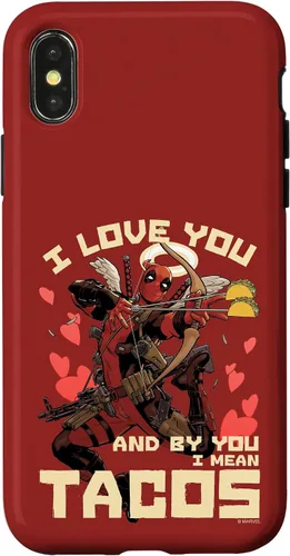 Miniatura 7 de Marvel Deadpool I Love You and by You I Mean Tacos - Carcasa para iPhone 17