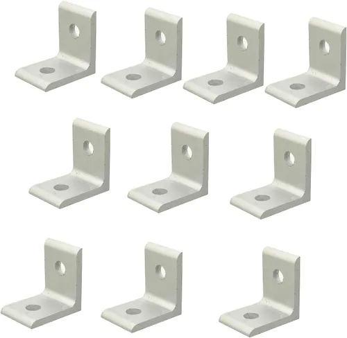 3030 Soporte de esquina interior para perfil de extrusión de aluminio 3030 con ranura - (10 piezas)