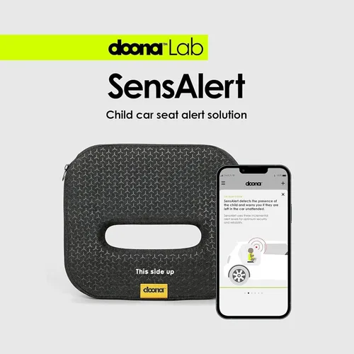 Miniatura 2 de Doona SensAlert - Alerta de asiento de coche para niños, compatible con asiento de automóvil y cochecito Doona