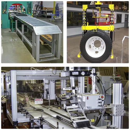 Miniatura 6 de 8020, 2020, Serie 10, 2 pulgadas x 2 pulgadas, extrusión de aluminio con ranura en T, riel de barra de ranura lineal extruido 80/20