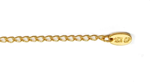 Miniatura 5 de Collar con nombre "Jazmin" - Chapado en oro amarillo de 18 quilates