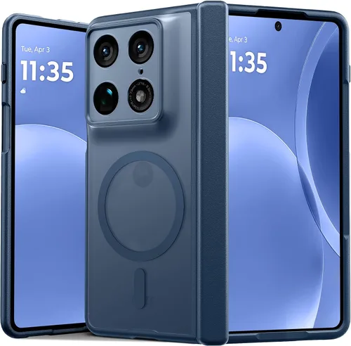 Miniatura 211 de FNTCASE - Funda para iPhone 16 Pro: magnética, mate, translúcida, de grado militar, protectora contra caídas, resistente, fina, duradera y a prueba