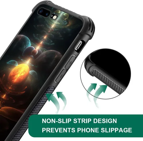 Miniatura 71 de DAIZAG Compatible con iPhone 13 Pro Max, Funda de TPU Protectora Anti-Arañazos Todo En Uno, Fundas para Hombre Mujer - Motivo de Madera Americana