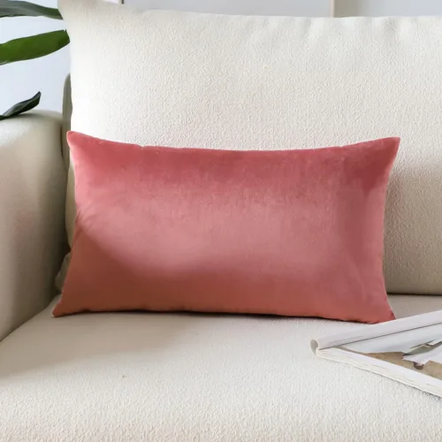 Miniatura 21 de Artscope Fundas de Almohada de Terciopelo de Lujo Súper Suaves Decorativas Cuadradas Fundas de Cojín para Sofá Sillón Dormitorio Decoración
