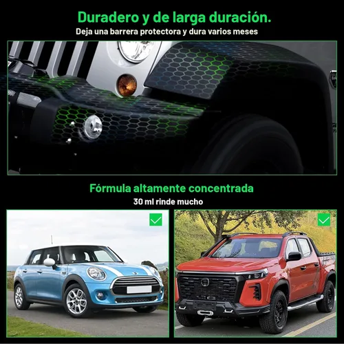 Miniatura 5 de NADAMOO Restaurador de plástico para automóviles – Back to Black Ceramic Trim Restorer – Kit de bricolaje automotriz para plástico exterior e