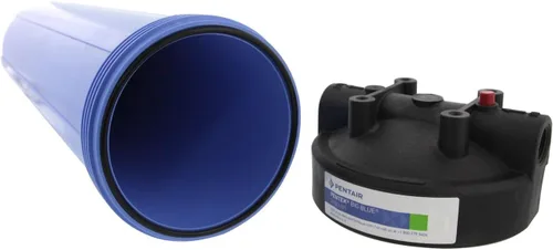 Miniatura 4 de Pentek 150467 20-BB armazón para filtro, color azul, grande, de 3/4 pulgadas, con alivio de presión.