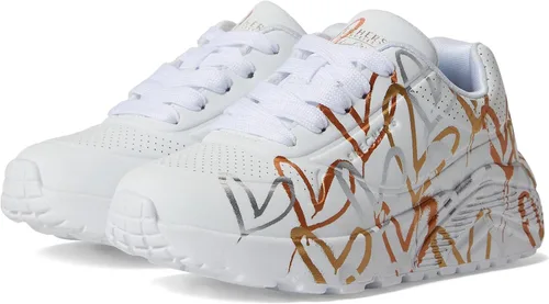 Miniatura 4 de Skechers Girl's Uno Lite-Metallic Love Sneaker