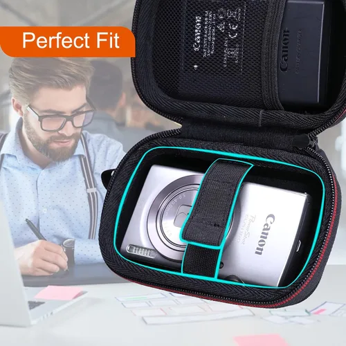 Miniatura 5 de L LTGEM Funda rígida de EVA para cámara digital Canon PowerShot ELPH 360/180/190 o cámara digital Sony DSCW800/Cyber-Shot DSCW810/DSCW830