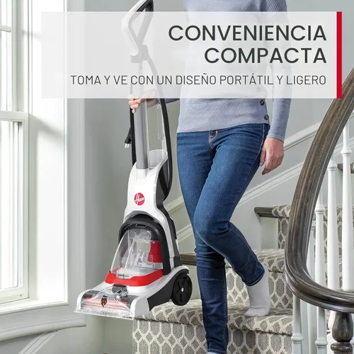 Miniatura 5 de Hoover PowerDash Pet+ Máquina limpiadora compacta de alfombras, máquina de champú de alfombras ligera, combina con una solución de limpiador