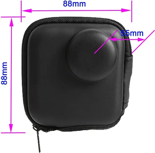Miniatura 6 de ULBTER Mini bolsa de almacenamiento para cámara GoPro MAX/Max 2025 impermeable 360 + cubierta de goma para lente, cajas portátiles de transporte