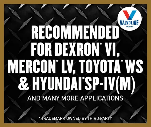 Miniatura 6 de Valvoline Extended Protection - Líquido de transmisión automática totalmente sintético ATF 1 galón, Caja de 3