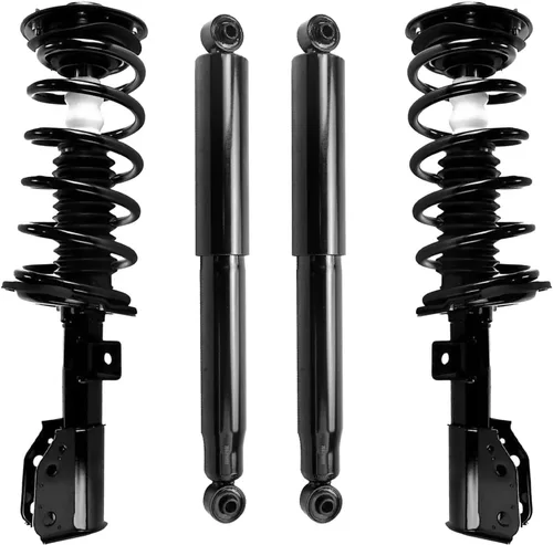 Miniatura 76 de Detroit Axle - Amortiguadores de puntales para Nissan Sentra 2007-2012 [Base S SL SR] Puntales delanteros completos con amortiguadores traseros