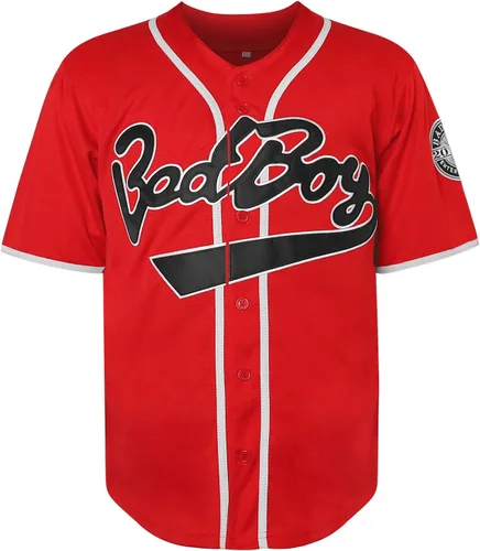 10 Smalls Bad Boy Jersey 90S Hip Hop Movie Baseball Jersey for Men S-XXXL